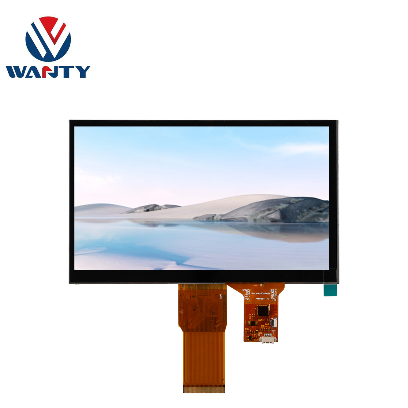 7'' 1024×600 RGB IPS LCM Sunlight Readable TFT LCD Touch Display